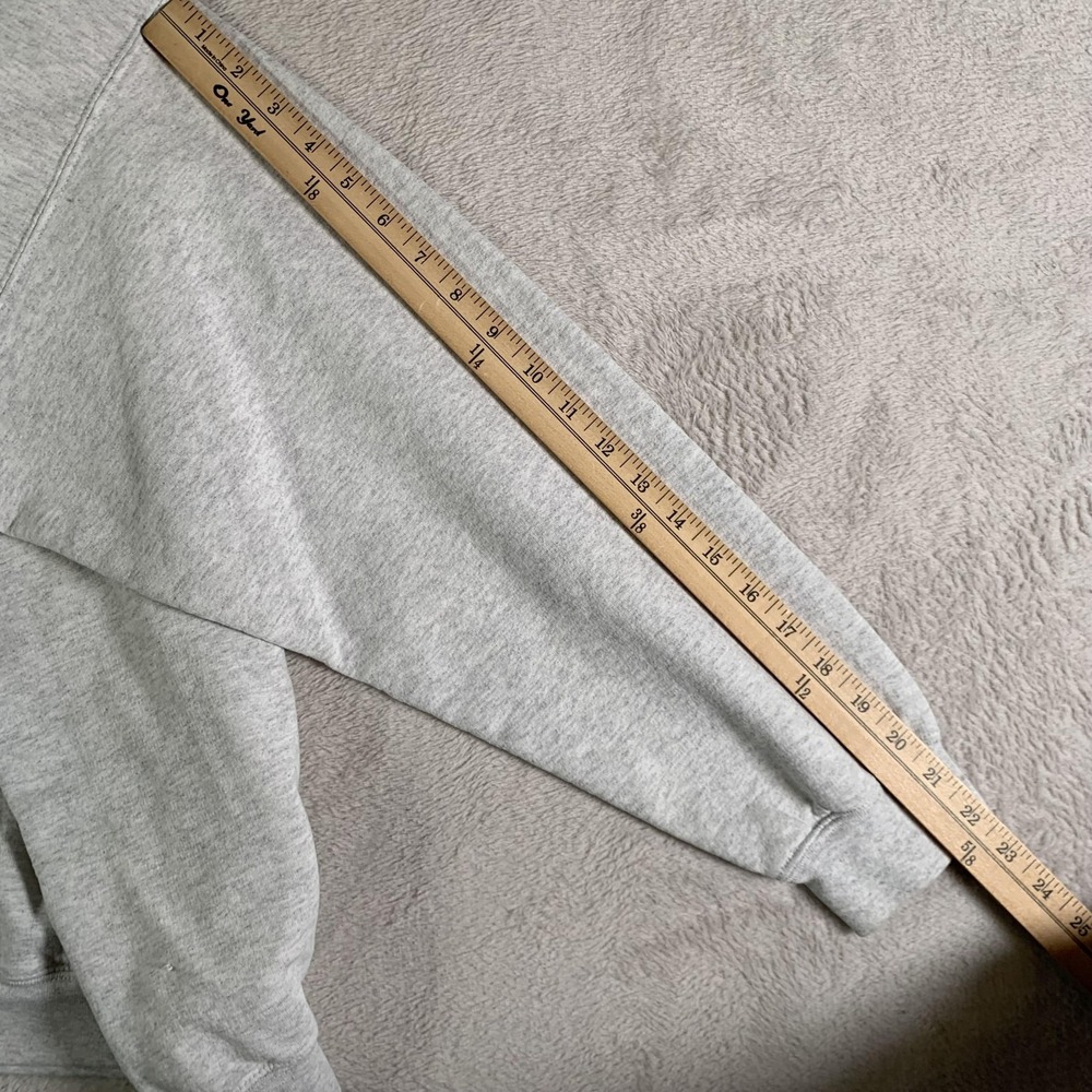 VTG Navy Midshipmen Hoodie Pullover Mens XL Gray College‎ Football Dodger Fleece - Picture 10 of 11
